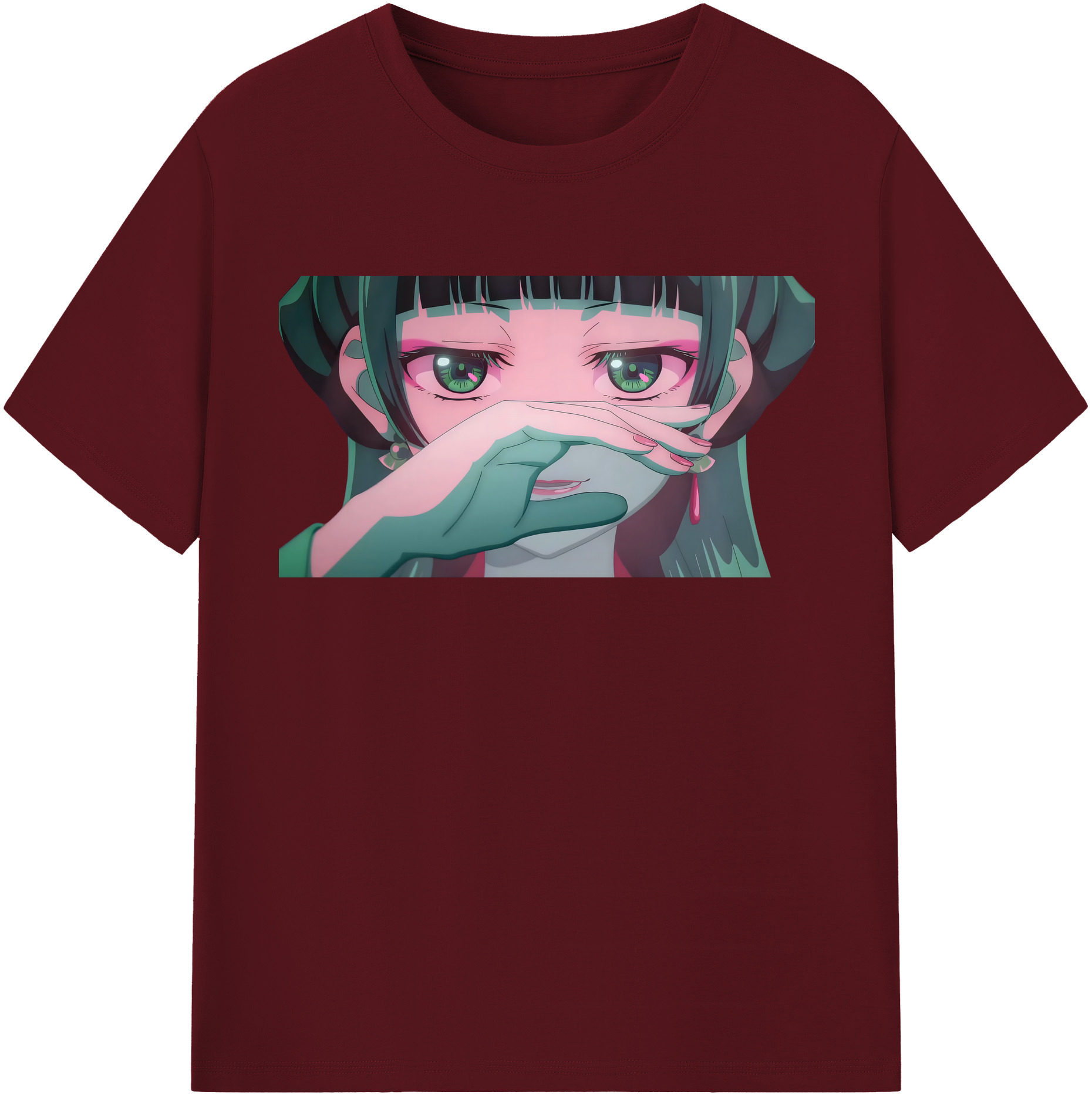 （画像用） 薬屋のひとりごと The Apothecary Diaries 綿100％半袖Tシャツ（フロントプリント）